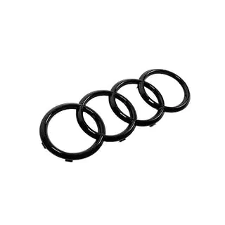 Frontemblem Audi Black (285 x 100 mm) foto 3