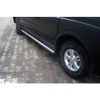 Siderør (2 stk., rustfrit stål) SsangYong Action 2005–2018 foto 1