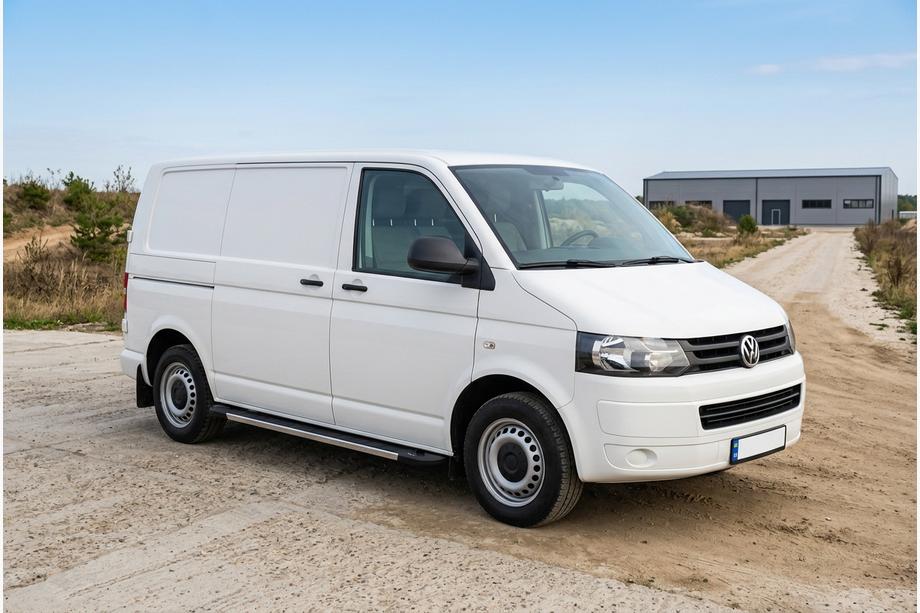 Volkswagen T5 2010–2015 RedLine V1 sidestrin (2 stk., aluminium) Kort akselafstand Image