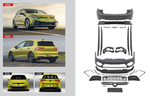 Volkswagen Golf 8 2019– R-Line bodykit-sæt foto 1