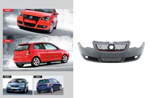 Volkswagen Polo 2001–2009 Frontkofanger GTI (til 2005-2009) foto 1