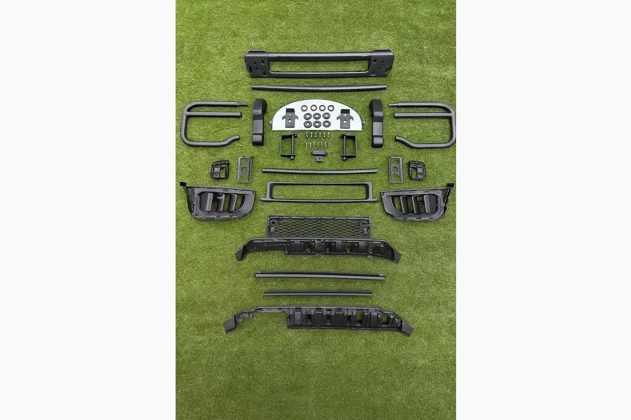 Mercedes G class W465 2025– Frontbøjle med gitter (til AMG G63) Foto 2