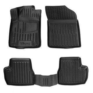 Stingray 3D gummimåtter til kabine (4 stk.) Citroen C-3 2009–2016