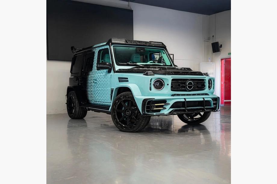 Mercedes G-Class W463 2018–2024 Restyling-sæt til W465 2025 MNSR Carbon Image