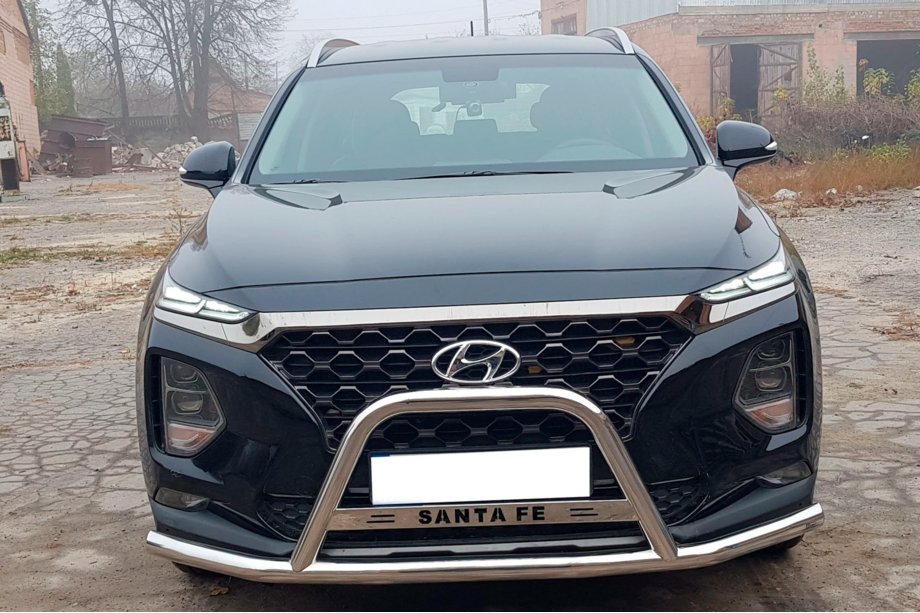 Hyundai Santa Fe 4 2018–2023 Kængurubøjle "vokset" WT006 (rustfrit stål) Image