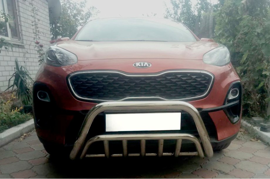 Kia Sportage 2015–2021 Frontbøjle WT002 (rustfri) Image