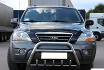 Kia Sorento I BL 2002–2009 Bullbar WT003-2 (rustfrit stål) foto 1