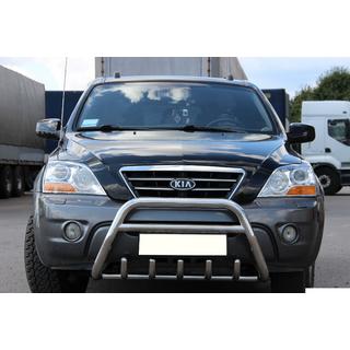 Bullbar WT003-2 (rustfrit stål) Kia Sorento I BL 2002–2009 foto 1