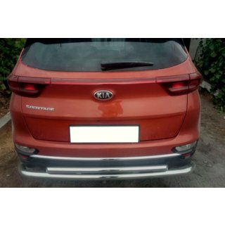 Bagkofangerbeskyttelse AK002-2 (rustfrit stål) Kia Sportage 2015–2021 foto 3