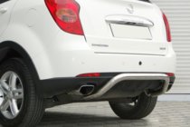 SsangYong Action 2005–2018 Bageste bullbar AK006 (rustfrit stål) foto 2