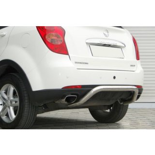 Bageste bullbar AK006 (rustfrit stål) SsangYong Action 2005–2018 foto 2
