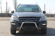 Mercedes ML W164 2005–2011 Frontbøjle WT006 (rustfrit stål) foto 3