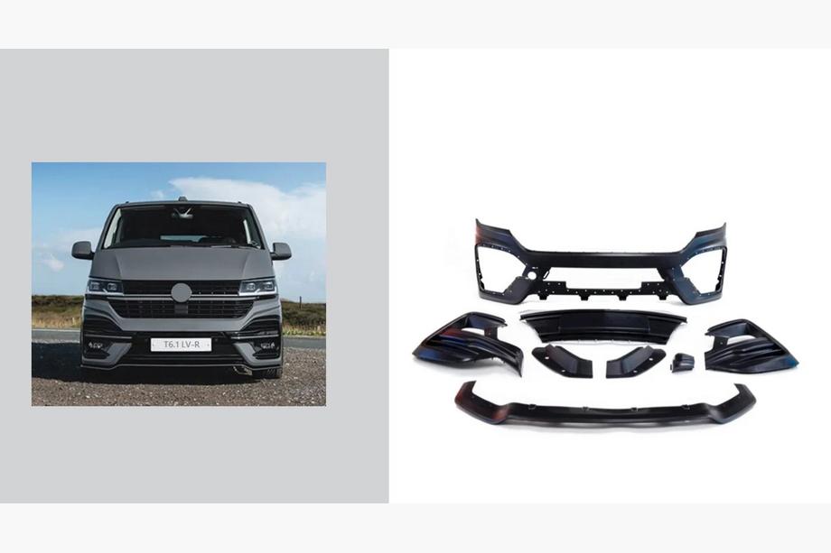Volkswagen T6 2015–2024 Frontkofanger R (fra 2019+) Image