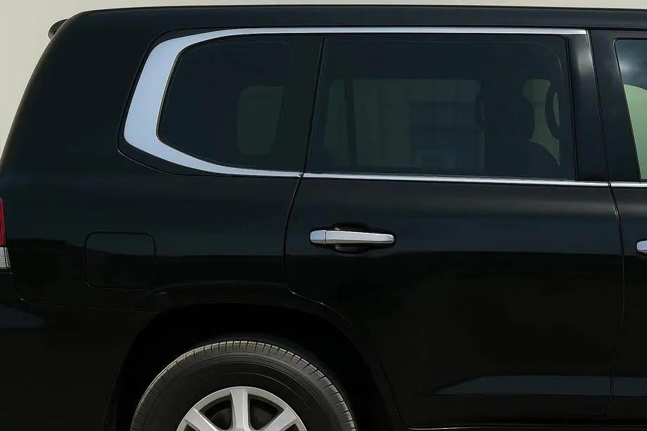 Lexus LX570/450d 2008–2022 Komplet vinduesrammelister Design 2025 (2008-2015, rustfrit stål) Image