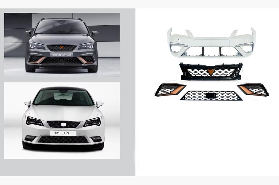 Seat Leon 2013–2020 Facelift-kit til 2017+ Cupra R (til 2013-2017) Image