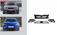 Seat Leon 2013–2020 Cupra R gitter-sæt (Til 2017-2020 FR) foto 1