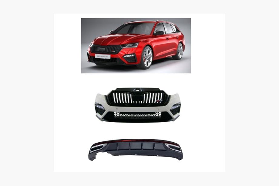 Skoda Octavia IV A8 2020– RS bodykit-sæt Image
