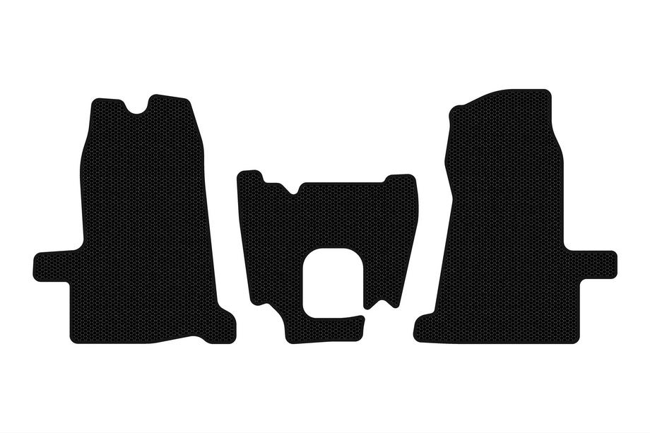 Ford Transit 2000–2014 Gummimåtter Carsuit (2000-2006, 1+1, manuel gearkasse, sort) Image