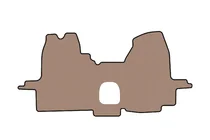 Ford Transit 2000–2014 Gummimåtter til kabinen Carsuit (2000-2006, beige) foto 1