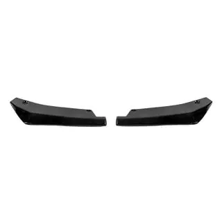 Universelle Flap sideskørt-forlængere type A (2 stk., sort højglans, ABS-plast) foto 1