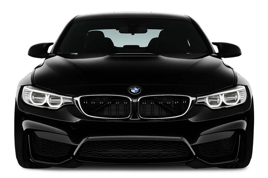 BMW 3-serie F30/F31 2012–2019 M-Look nyregrill (til F80, sort højglans med kromkant) Image
