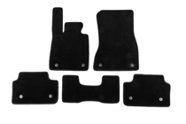 BMW 5/i5-serie G60/G60E/G61 2023– Premium tekstilmåtter (til G60/61, sort) foto 4