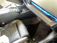 BMW 5/i5-serie G60/G60E/G61 2023– Premium tekstilmåtter (til G60/61, sort) foto 2