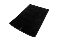 BMW 5/i5-serie G60/G60E/G61 2023– Premium tekstil bagagerumsmåtte (Til G60, Sort) foto 2