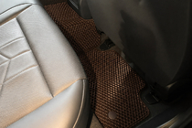 BMW 5/i5-serie G60/G60E/G61 2023– EVA gulvmåtter (Til G60/61, Brun) foto 3
