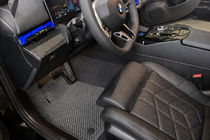 BMW 5/i5-serie G60/G60E/G61 2023– EVA-bilmåtter (til G60/61, grå) foto 1