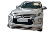 Mitsubishi Pajero Sport 2015– Frontbøjle ST085 (2020+, rustfrit stål) foto 2