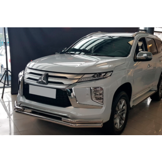Frontbøjle ST085 (2020+, rustfrit stål) Mitsubishi Pajero Sport 2015– foto 1