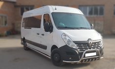 Renault Master 2011–2023 Frontbøjle WT003-Exlusive (rustfrit stål) foto 1