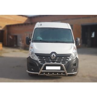 Frontbøjle WT003-Exlusive (rustfrit stål) Renault Master 2011–2023 foto 2