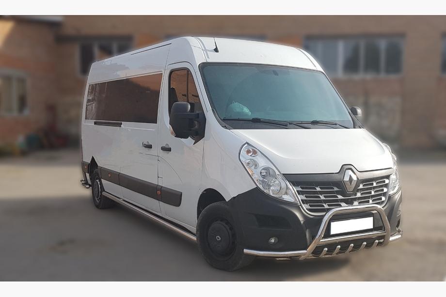 Renault Master 2011–2023 Frontbøjle WT003-Exlusive (rustfrit stål) Image