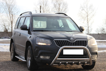 Skoda Yeti 2009–2017 Kængurugitter WT003 (rustfrit stål) foto 4