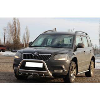 Kængurugitter WT003 (rustfrit stål) Skoda Yeti 2009–2017 foto 3