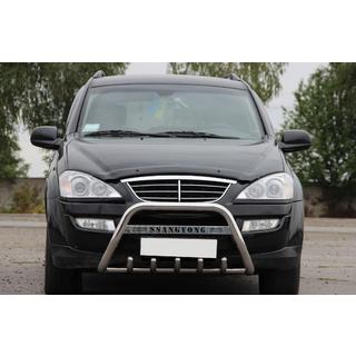 Kængurubøjle WT004 (rustfrit stål) SsangYong Kyron 2005–2014 foto 1