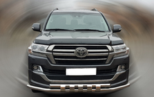 Toyota Land Cruiser 200 2007–2021 Frontbøjle ST015 (2015+, rustfri) foto 1
