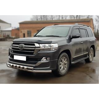 Frontbøjle ST015 (2015+, rustfri) Toyota Land Cruiser 200 2007–2021 foto 3
