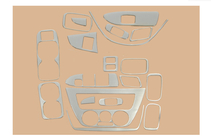 Mitsubishi Lancer 9 2004–2008 Instrumentbordpanel-overlays V2 (Meric) foto 3