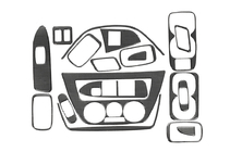 Mitsubishi Lancer 9 2004–2008 Instrumentbordpanel-overlays V2 (Meric) foto 1