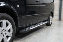 Mercedes Viano 2004–2014 Sunrise sidetrin (2 stk., aluminium) foto 1