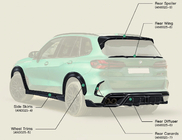 BMW X5 G05 2019–2026 Bodykit-sæt til X5M F95 AL-Design Carbon (2023+) foto 7