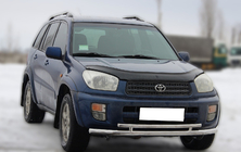 Toyota Rav 4 2001–2005 Frontbeskyttelse ST014-1 (rustfrit stål) foto 2