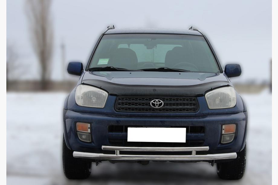 Toyota Rav 4 2001–2005 Frontbeskyttelse ST014-1 (rustfrit stål) Image