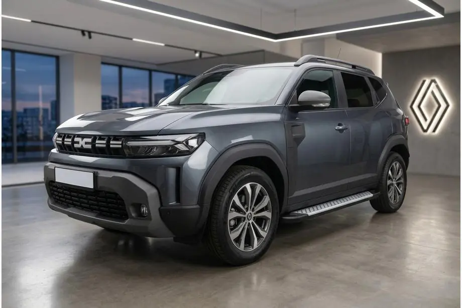 Dacia Duster 2024– Sidetrin Allmond Grey (2 stk., aluminium) Image
