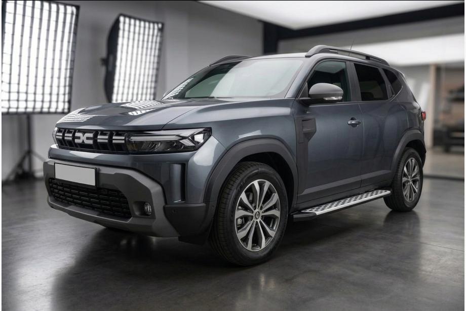 Renault Duster 2024– Sidetrin Shining V1 (2 stk., aluminium) Image