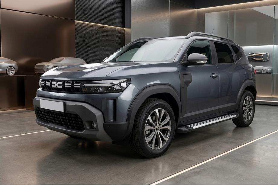 Renault Duster 2024– Sidetrin Line (2 stk., aluminium) Image