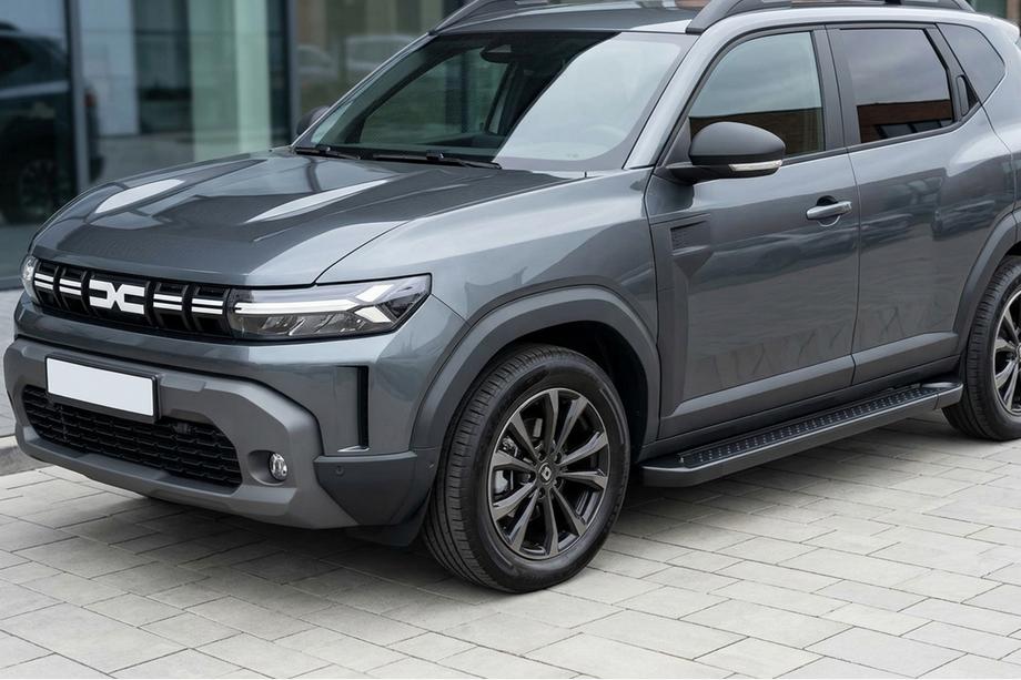 Renault Duster 2024– Sidetrin Allmond Black (2 stk., aluminium) Image